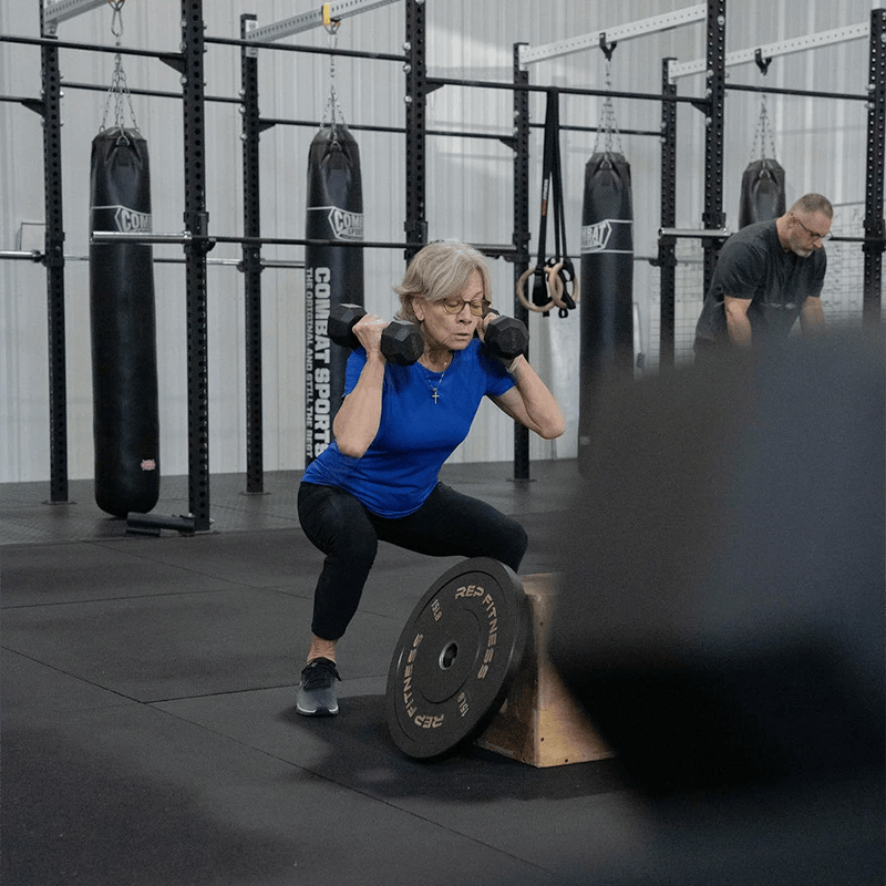elder training class at Grow Strength & Training